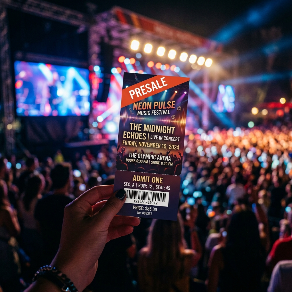 Presale Tiket Konser